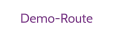 Demo-Route